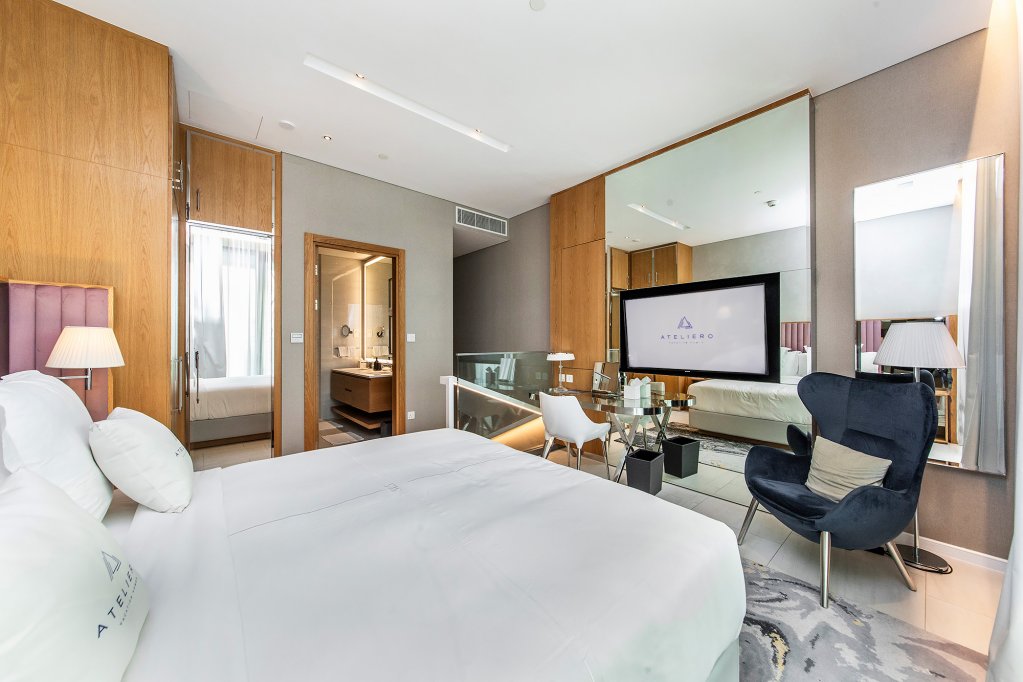 Дубай: Апартаменты Sky Premium 1BR Duplex with city view in SLS
