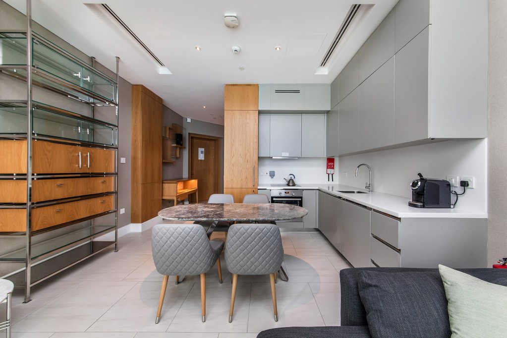 Дубай: Апартаменты Sky Premium 1BR Duplex with city view in SLS