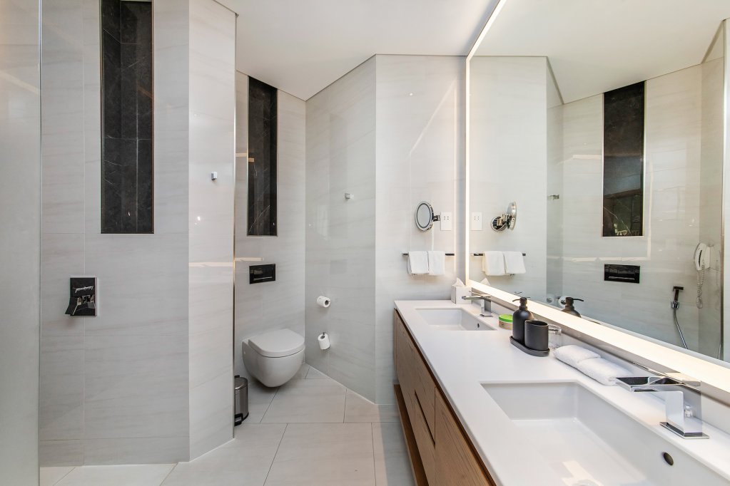 Дубай: Апартаменты Sky Premium 1BR Duplex with city view in SLS