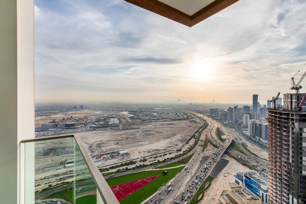 Дубай: Апартаменты Sky Premium 1BR Duplex with city view in SLS