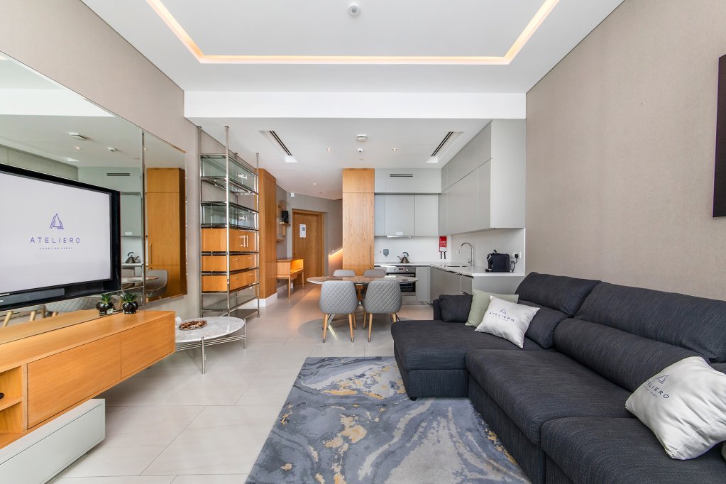 Дубай: Апартаменты Sky Premium 1BR Duplex with city view in SLS