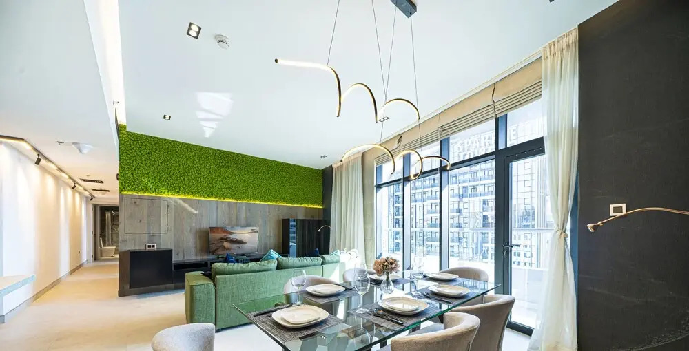 Дубай: Spectacular 3BR Suite with Marina View
