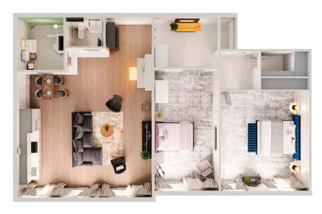 PiterApartments (ПитерАпартментс) на набережной Кутузова — фото 1