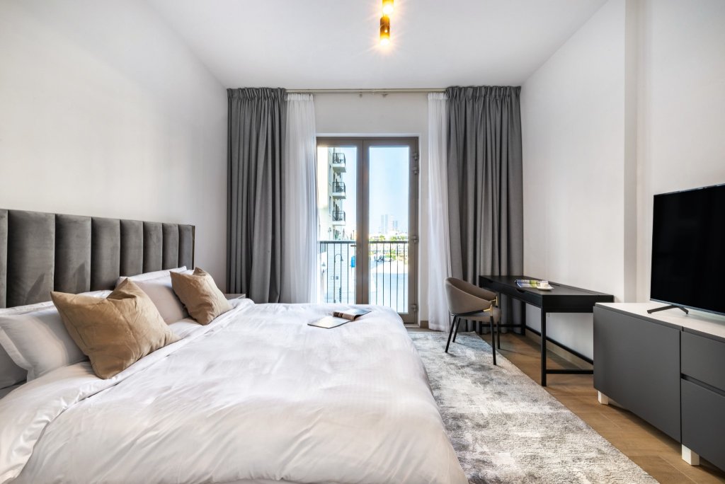 Дубай: Апартаменты Welcome Home in La Rive-2, Port de La Mer