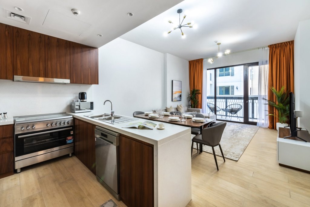 Дубай: Апартаменты Welcome Home in La Rive-2, Port de La Mer