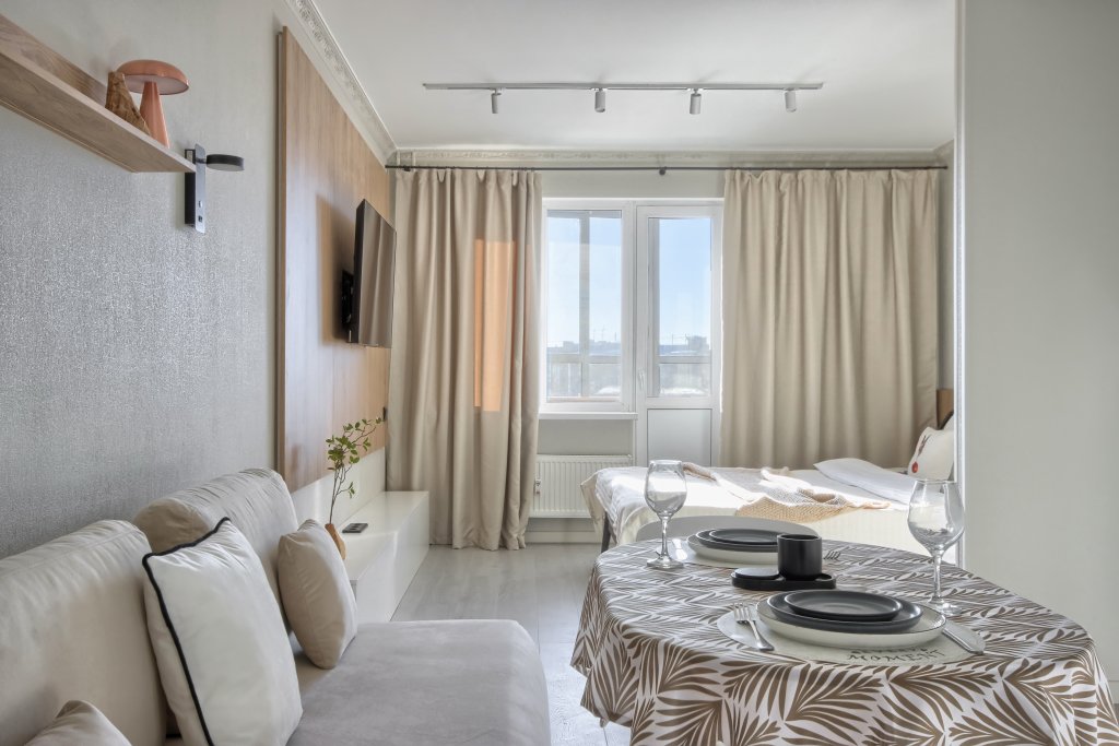 Санкт-Петербург: Апартаменты MyhomeYourhome на Большеохтинском пр-те 15к2