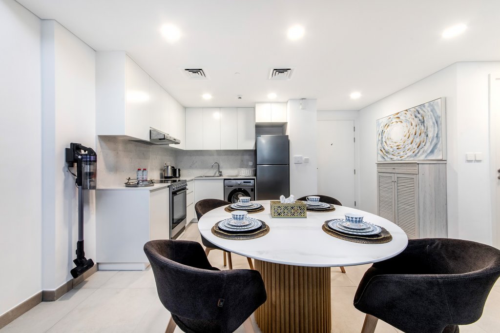 Дубай: Апартаменты Premium 1BR in Asayel 2 with Burj Al Arab view