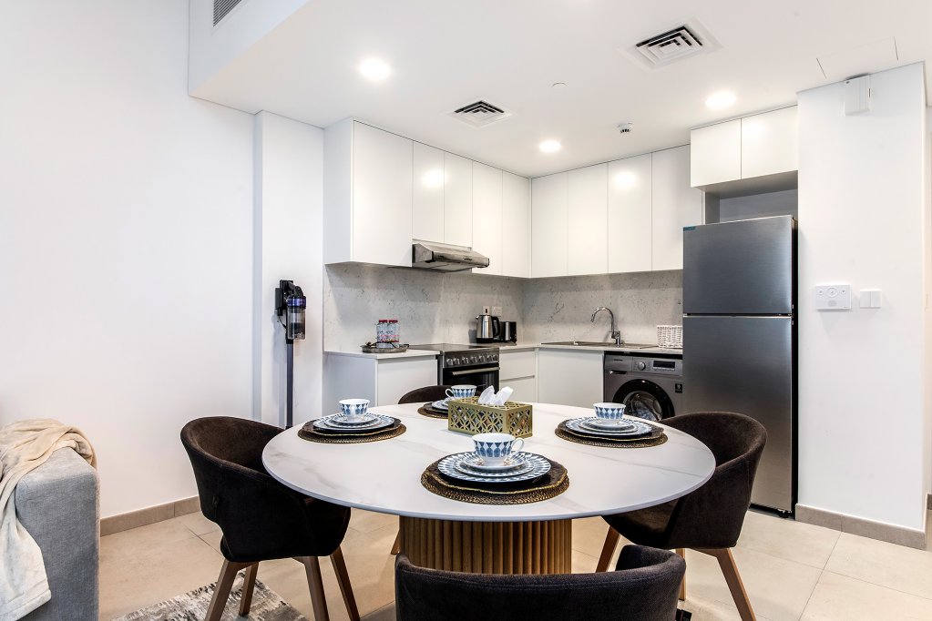 Дубай: Апартаменты Premium 1BR in Asayel 2 with Burj Al Arab view