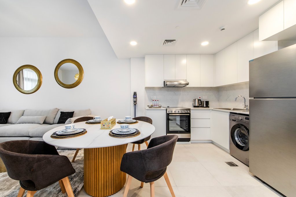Дубай: Апартаменты Premium 1BR in Asayel 2 with Burj Al Arab view
