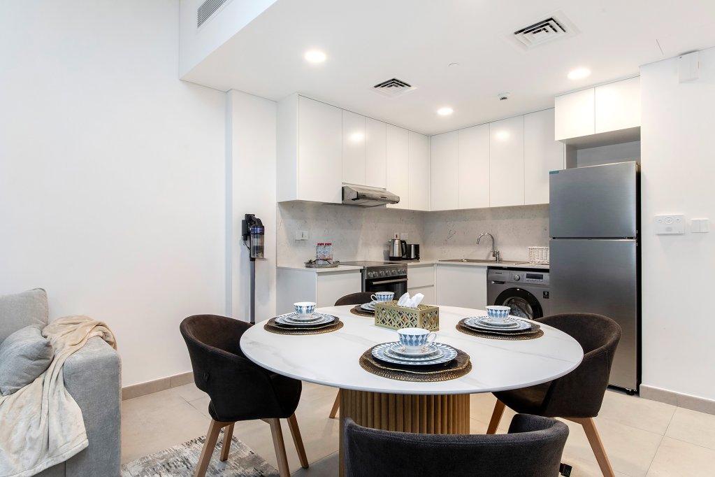 Дубай: Апартаменты Premium 1BR in Asayel 2 with Burj Al Arab view