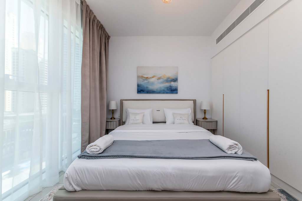 Дубай: Апартаменты Elite 2BR at La Vie with beautiful sea view