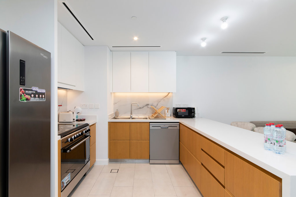 Дубай: Апартаменты Elite 2BR at La Vie with beautiful sea view