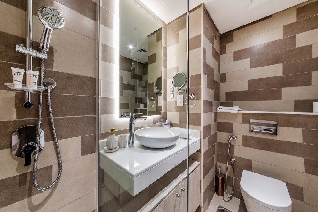 Дубай: Апартаменты Beautiful studio in Seven Palm