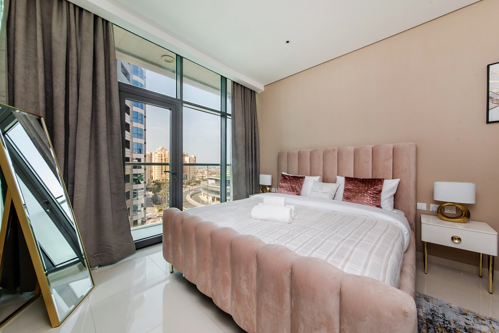 Дубай: Апартаменты Beautiful studio in Seven Palm