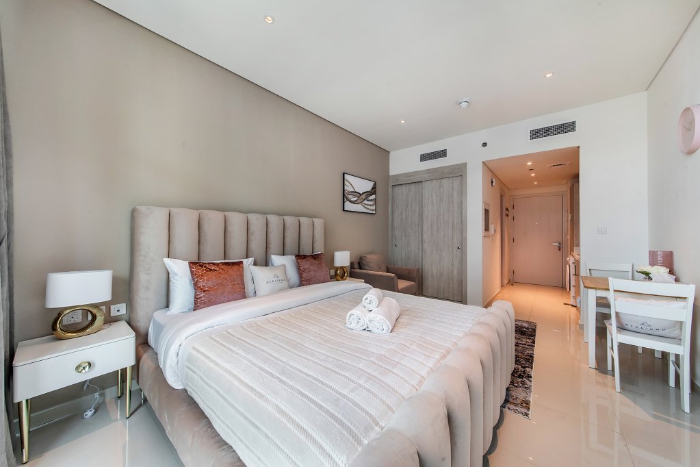 Дубай: Апартаменты Beautiful studio in Seven Palm