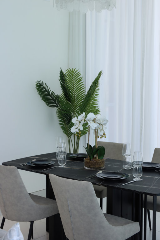 Дубай: Апартаменты Panoramic 2BR with Lagoon view at District One