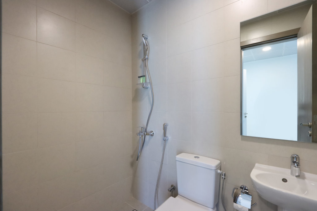 Дубай: Апартаменты Panoramic 2BR with Lagoon view at District One