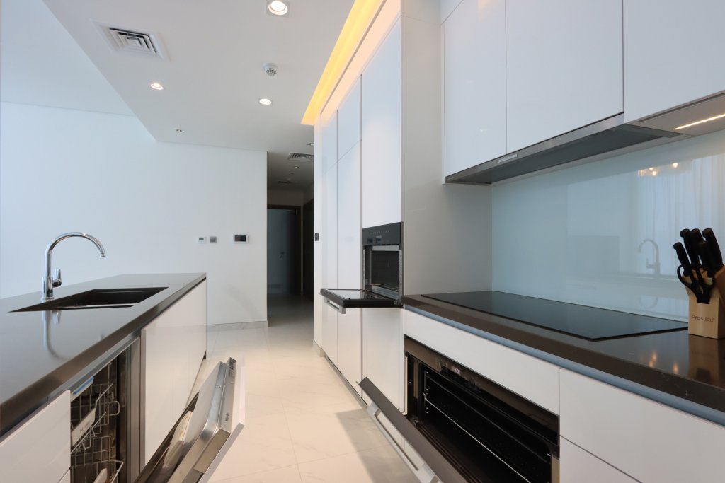 Дубай: Апартаменты Panoramic 2BR with Lagoon view at District One