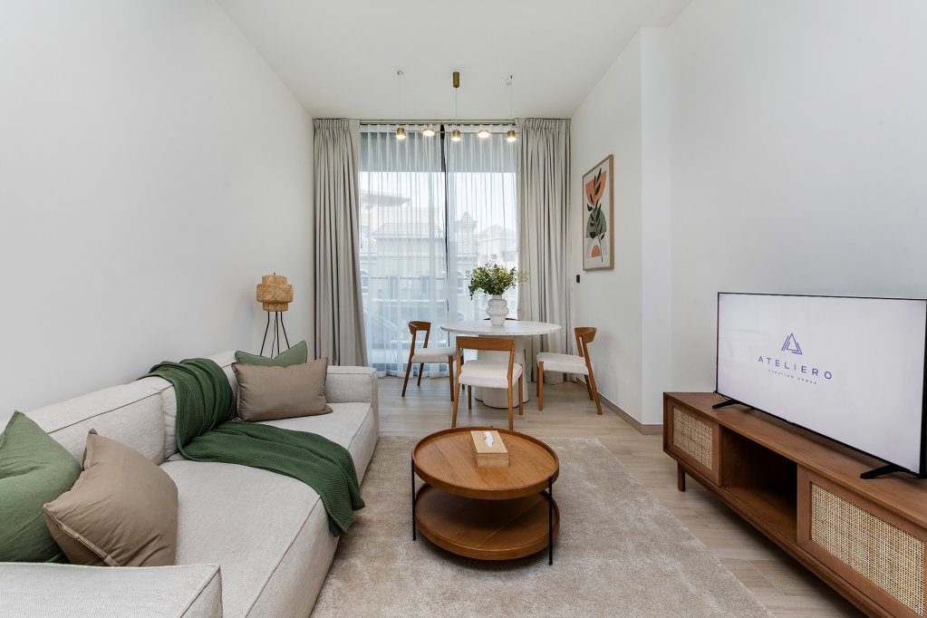 Дубай: Апартаменты Wonderful 1BR in Binghatti Crescent