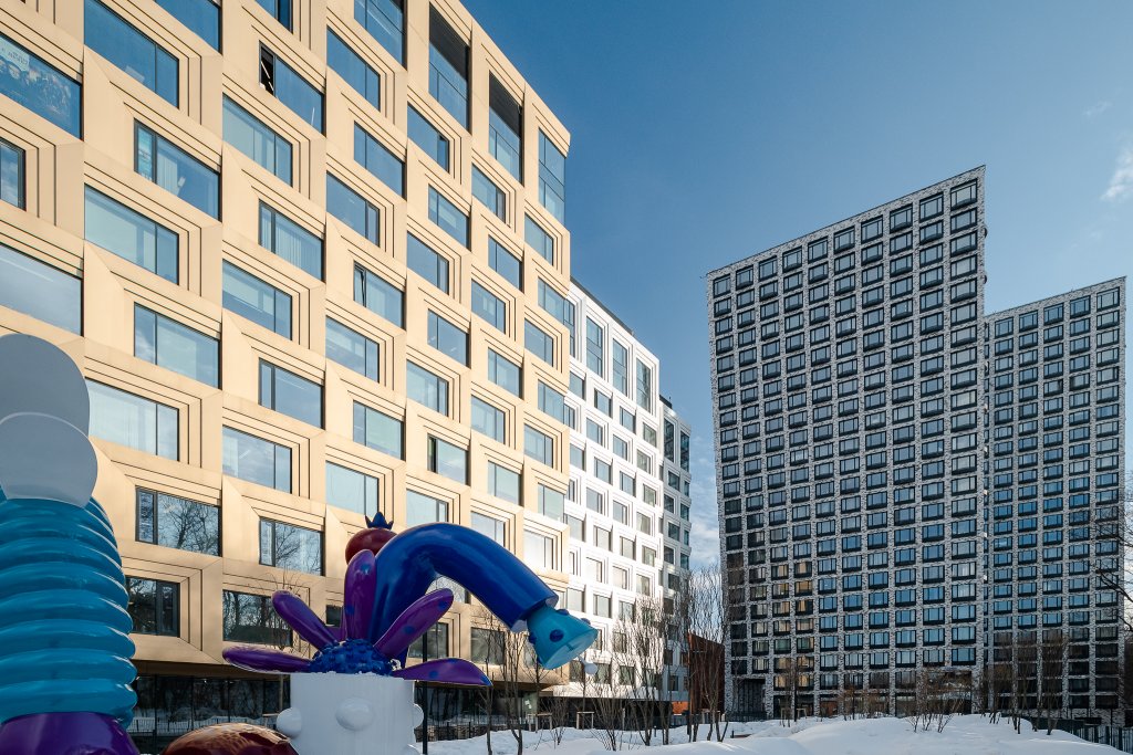 Москва: Апартаменты Comfort Life на Новоданиловской набережной