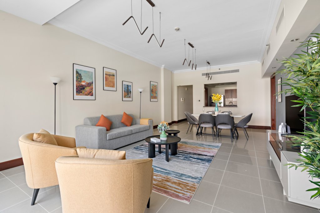 Дубай: Апартаменты StoneTree Stylish 2BR Beach Access at Fairmont