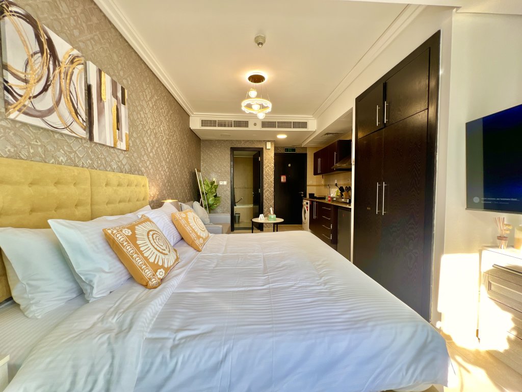 Дубай: Апартаменты Cosmos Living Cozy Studio With Balcony