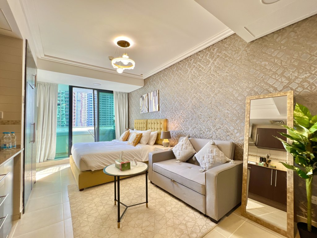 Дубай: Апартаменты Cosmos Living Cozy Studio With Balcony