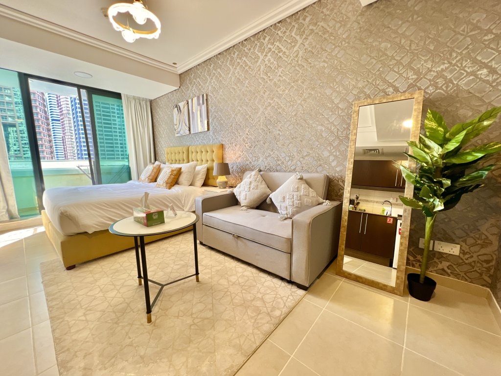 Дубай: Апартаменты Cosmos Living Cozy Studio With Balcony