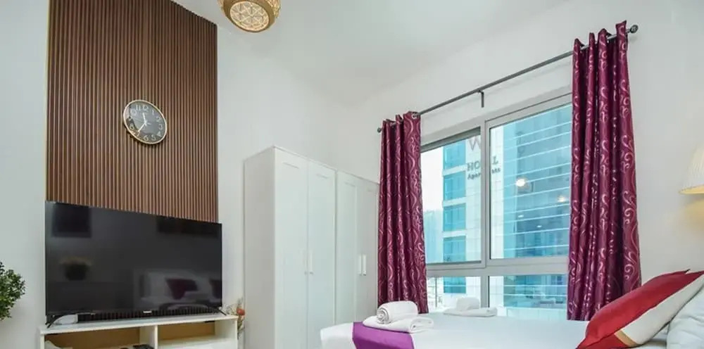 Дубай: Stylish Studio in Dubai Marina Close to the Beach, Mall and Metro