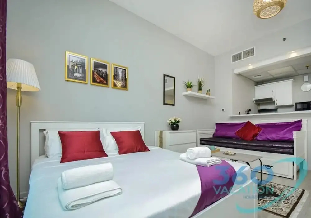 Дубай: Stylish Studio in Dubai Marina Close to the Beach, Mall and Metro