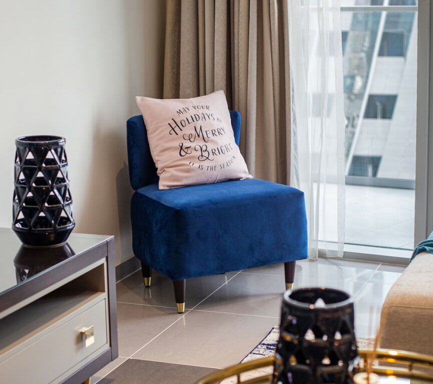 Дубай: Manzil - Designer 1 BR Apt near Burj & Dubai Mall
