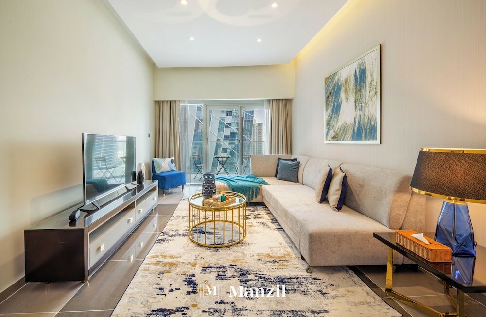 Дубай: Manzil - Designer 1 BR Apt near Burj & Dubai Mall
