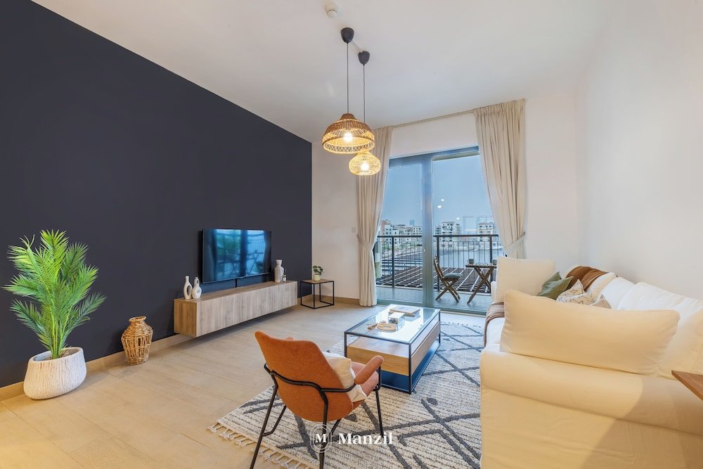 Дубай: Manzil - 1BR | Near La Mer Beach | Pool & Sea View