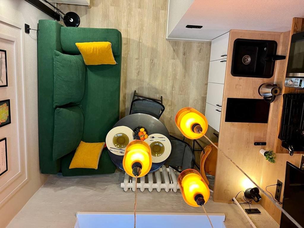 Москва: Апартаменты Emerald Lucky Room у метро Электрозаводская