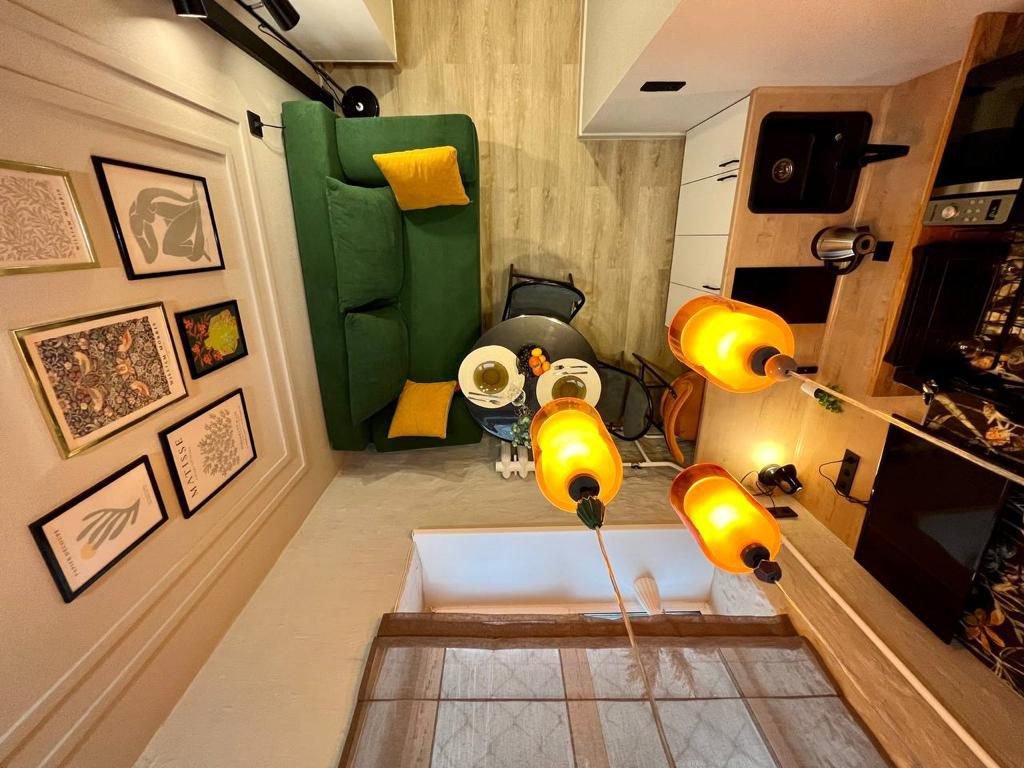 Москва: Апартаменты Emerald Lucky Room у метро Электрозаводская