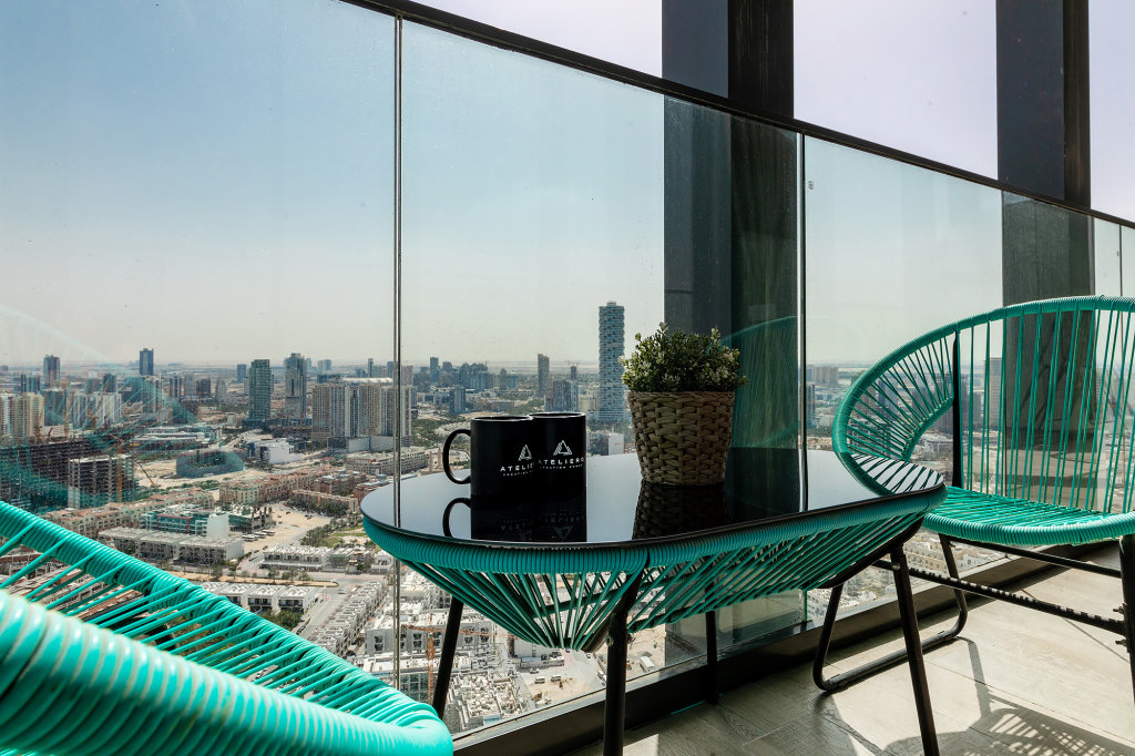 Дубай: Апартаменты Perfect 1BR in Bloom Tower with panoramic view