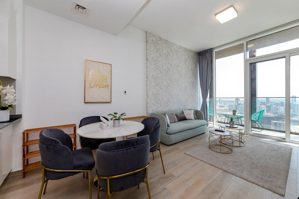 Дубай: Апартаменты Perfect 1BR in Bloom Tower with panoramic view