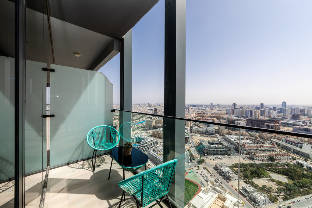 Дубай: Апартаменты Perfect 1BR in Bloom Tower with panoramic view