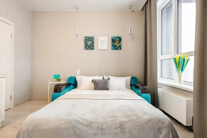 Москва: Sunmarine apartments (Санмарин апартментс) на улице Мосфильмовская