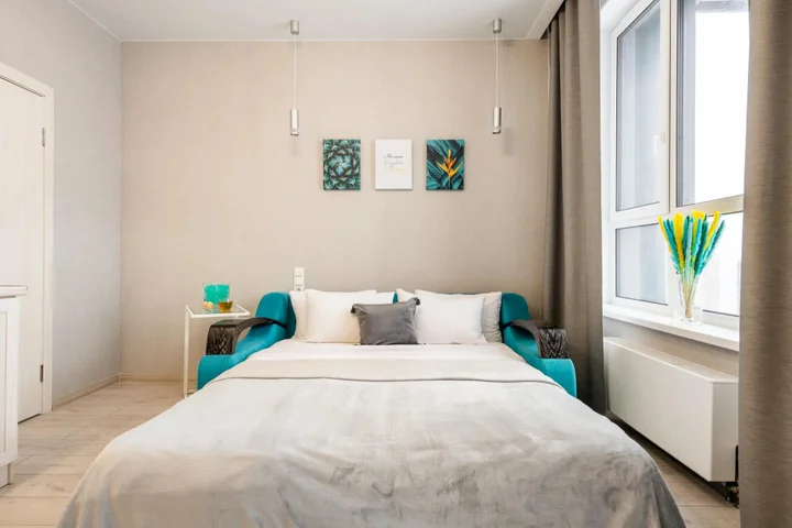 Москва: Sunmarine apartments (Санмарин апартментс) на улице Мосфильмовская