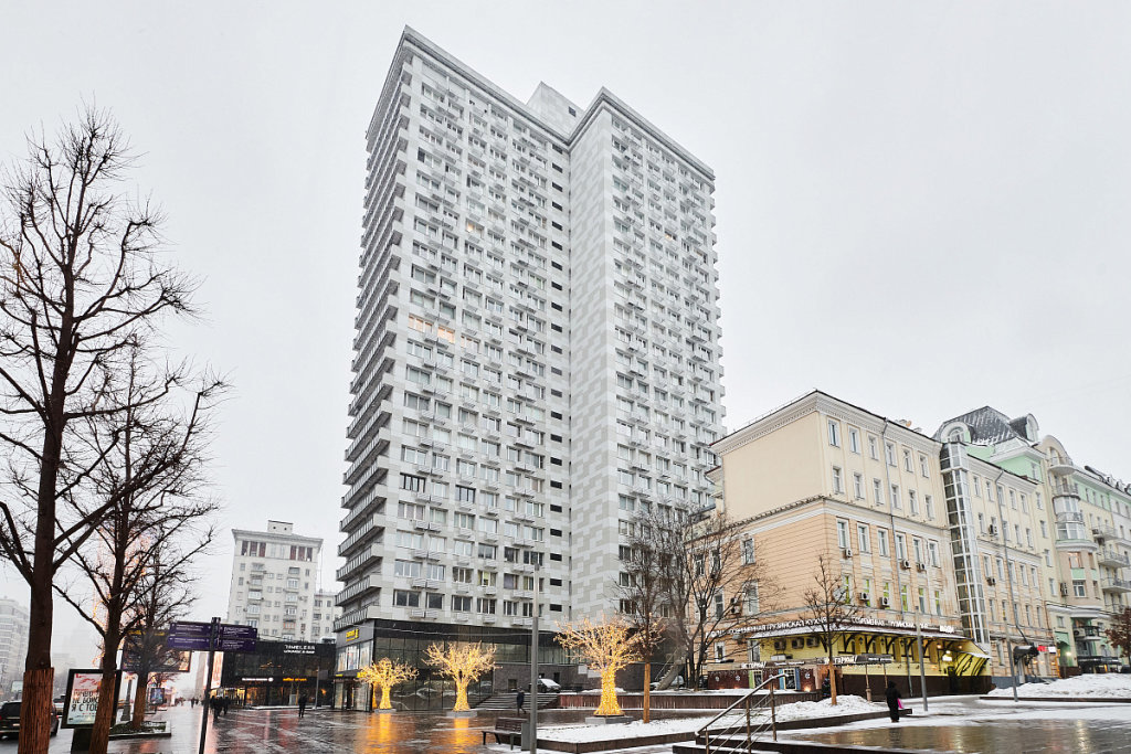 Москва: Квартира GM Apartments Стильная Трехкомнатная с видом на Новый Арбат