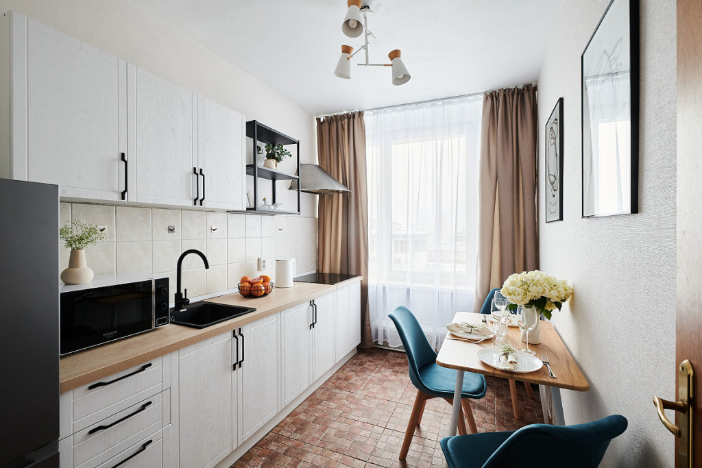 Квартира GM Apartments Стильная Трехкомнатная с видом на Новый Арбат — фото 4