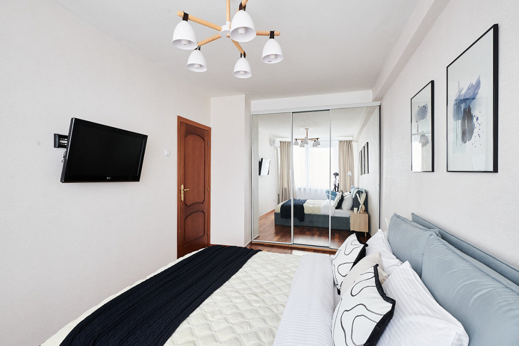 Москва: Квартира GM Apartments Стильная Трехкомнатная с видом на Новый Арбат