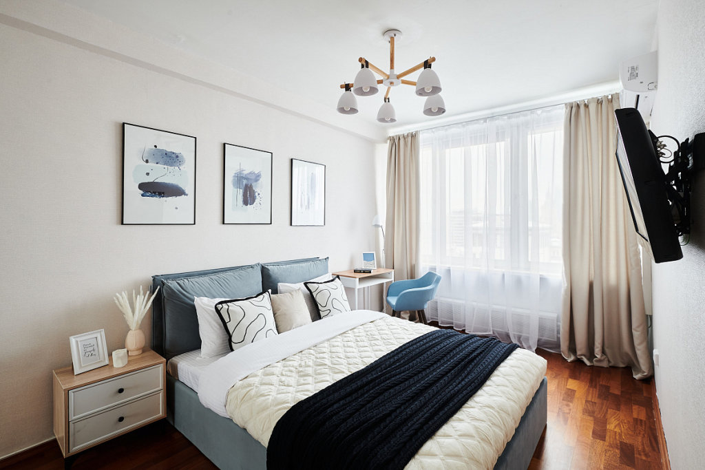 Квартира GM Apartments Стильная Трехкомнатная с видом на Новый Арбат — фото 1