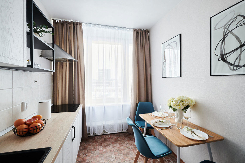 Москва: Квартира GM Apartments Стильная Трехкомнатная с видом на Новый Арбат