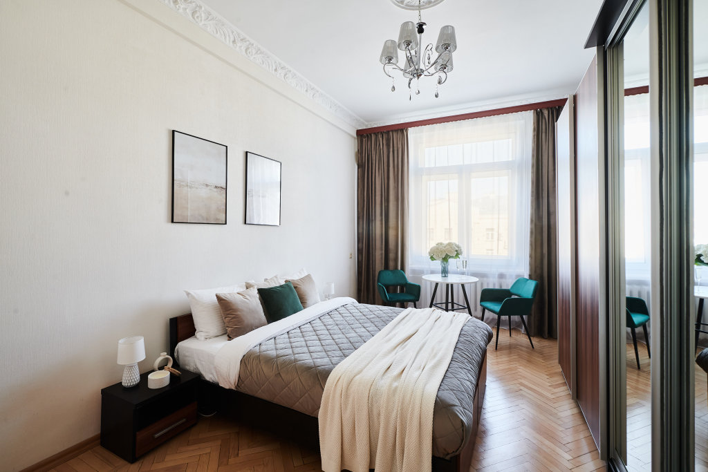 Москва: Квартира GM Apartments Трёхкомнатная с видом на Тверскую