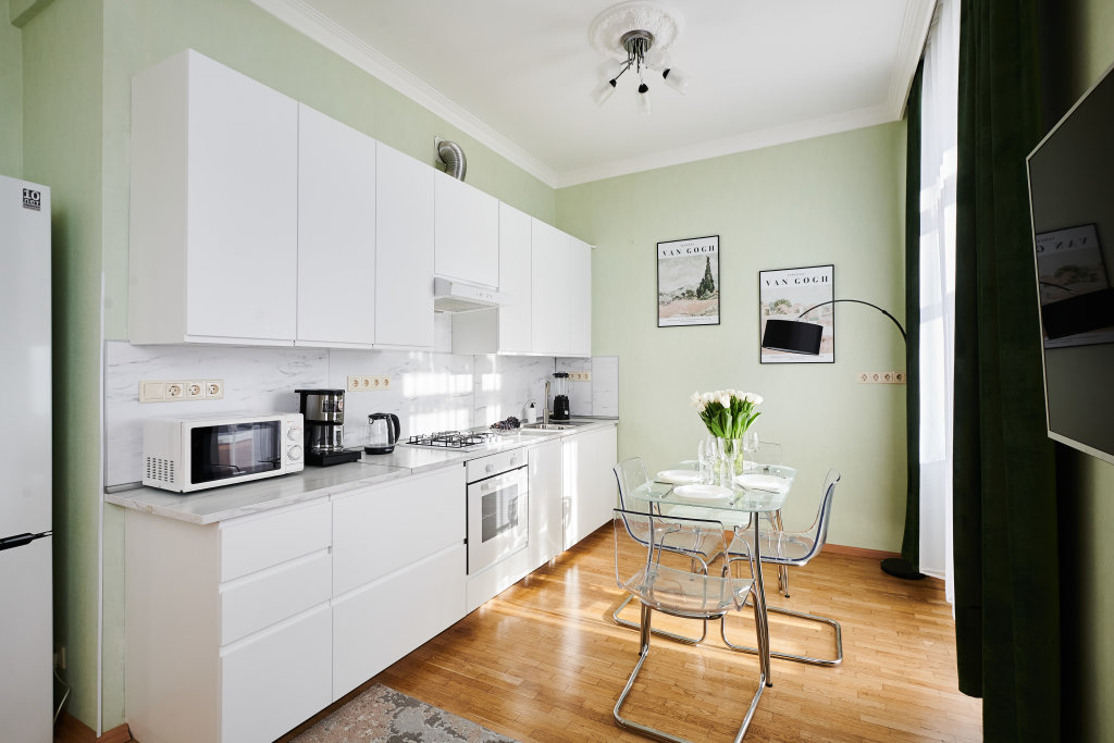 Москва: Квартира GM Apartments Трёхкомнатная с видом на Тверскую