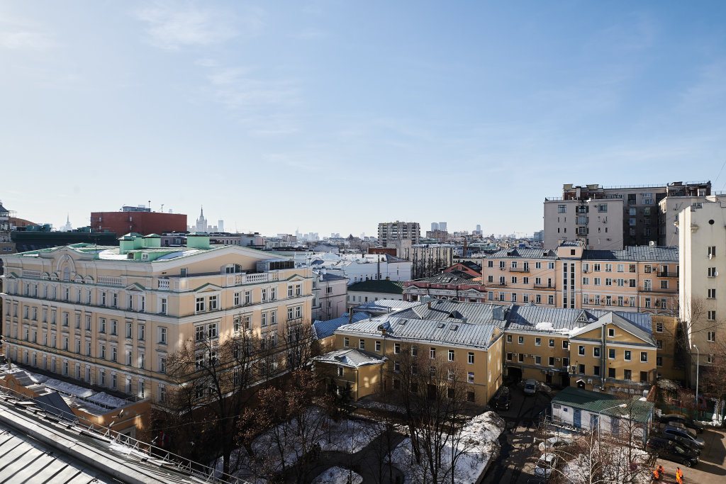 Москва: Квартира GM Apartments Трёхкомнатная с видом на Тверскую