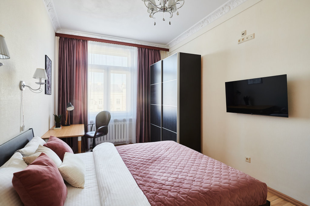 Москва: Квартира GM Apartments Трёхкомнатная с видом на Тверскую