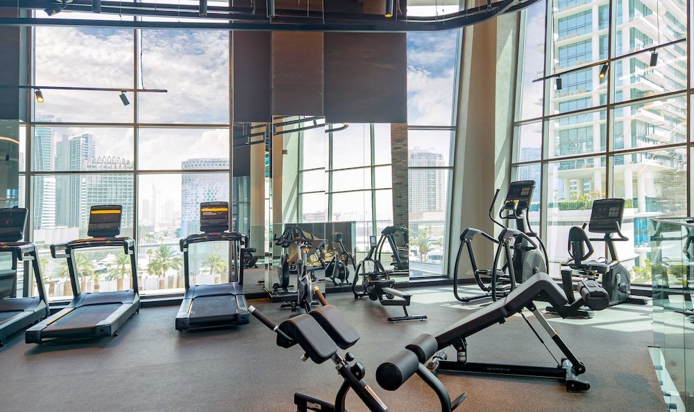 Дубай: LUX The Northside 15 Burj Khalifa View Suite